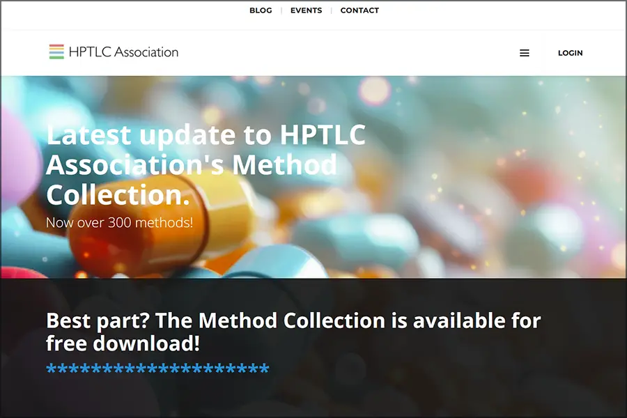 The International Association for the Advancement of High Performance Thin Layer Chromatography website